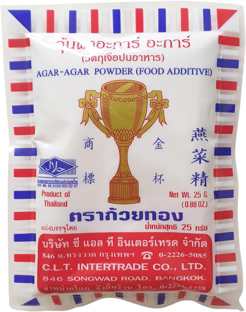 [agar] Agar Agar Powder 25g packet Gold Cup