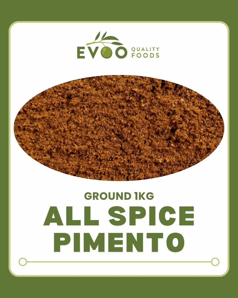 [allspice-ground] Allspice Ground 1kg Bag Evoo QF
