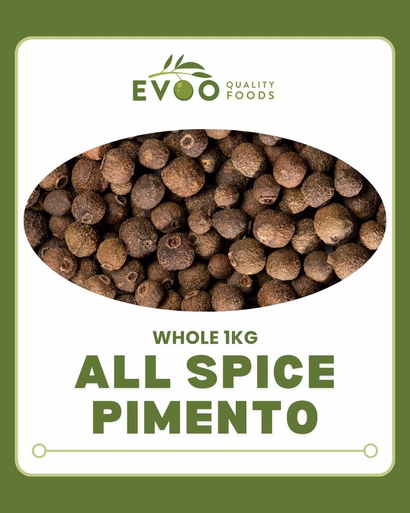 Allspice Whole 1kg Bag (Pimento) Evoo QF