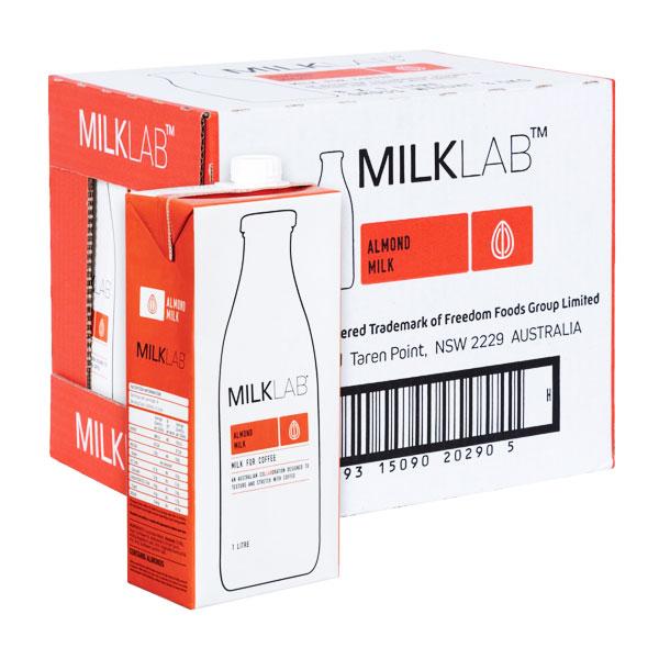 [milklab-almond] Almond Milk 8 x 1lt CARTON ONLY MilkLab (2 Day Pre Order)