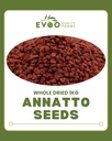 Annatto Seeds Whole Dried 1kg Bag Evoo QF