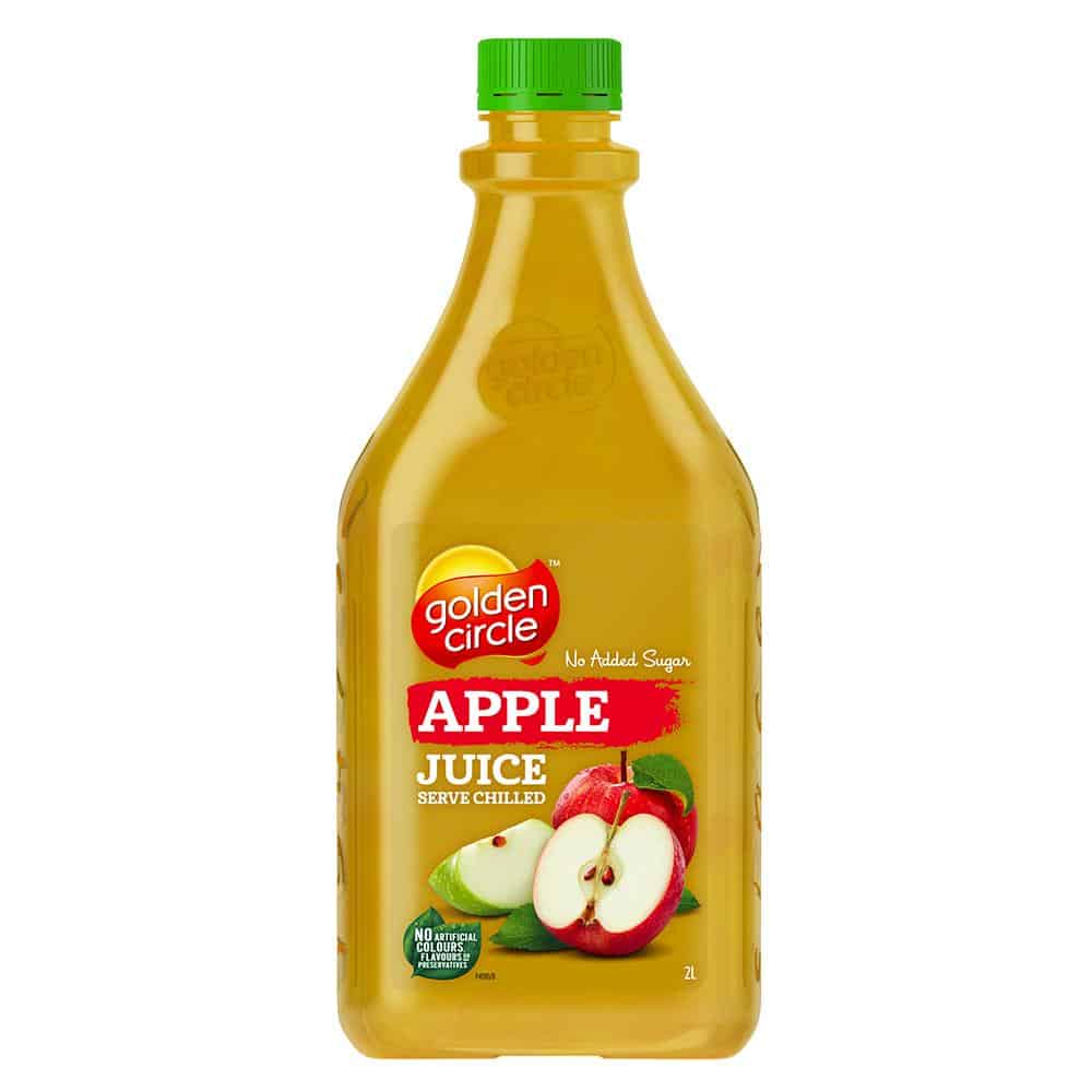 [juice-appGC2] Apple Juice Long Life PET 2L Bottle Golden Circle