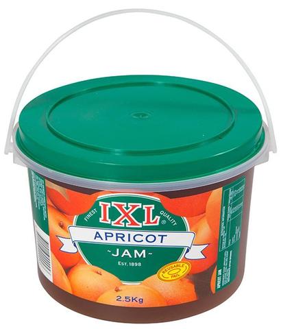 [jam-apricotIXL] Apricot Jam 2.5kg Tub IXL/Monbulk/Kraft