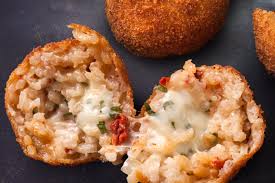 [arancini-SD] Arancini Sundried Tomato & Rosemary Vegan GF 50g x 120pcs Carton (White Label) Frozen The Gluten Free Lab