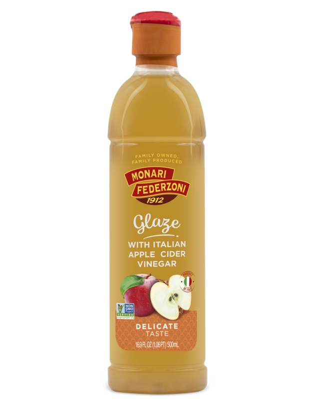 [glaze-ACV500mL] Apple Cider Vinegar Glaze 500mL Bottle Monari Federzoni