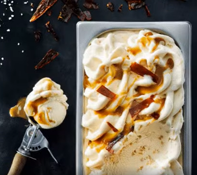 [Everest-icecreamRSC5L] Ice Cream Rock Salt Caramel 5lt Tub Everest