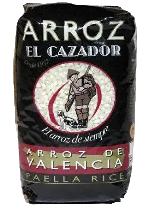 [rice-valencia1kg] Arroz de Valencia Paella Rice 1kg El Cazador