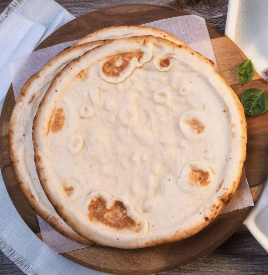 [pizza-base12"sourdough] Pizza Base Woodfire Sourdough 12" x 16 per Carton Frozen Letizza