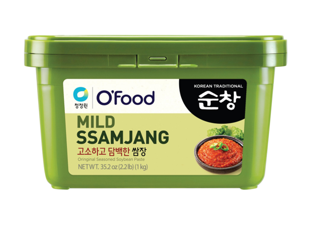 [paste-Ssamjang1kg] Ssamjang Paste Mild Korean 1kg Tub O'Food