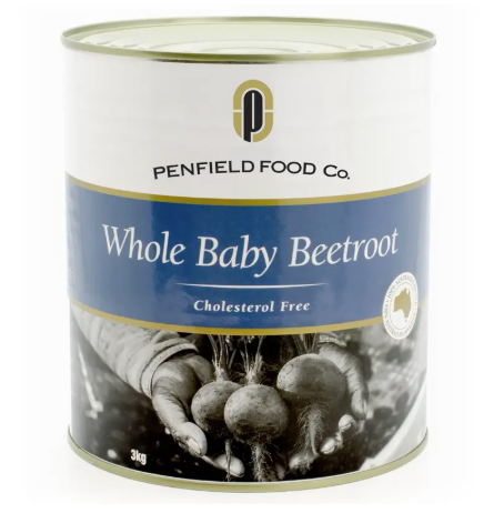 Whole Baby Beetroot A10 Tin Penfield Olives