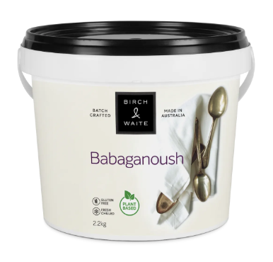 [babag-2.2kgBW] Babaganoush Dip 2.2kg Tub Birch & Waite