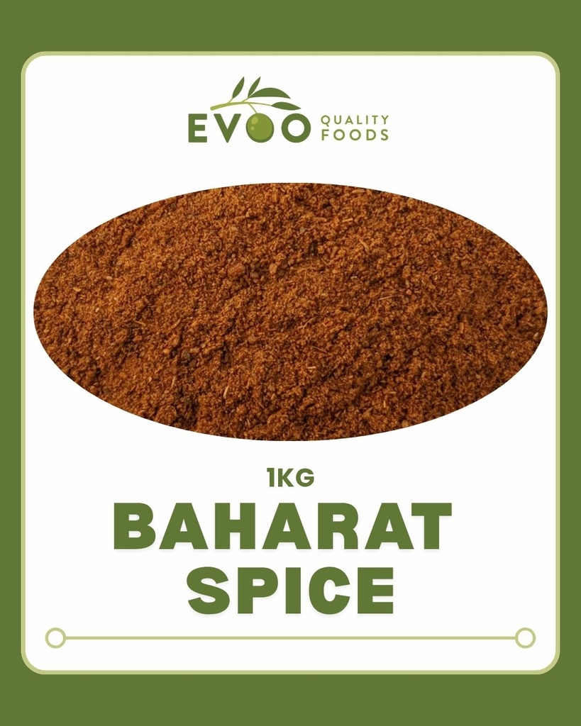 [baharat-1kg] Baharat Spice 1kg Bag Evoo QF