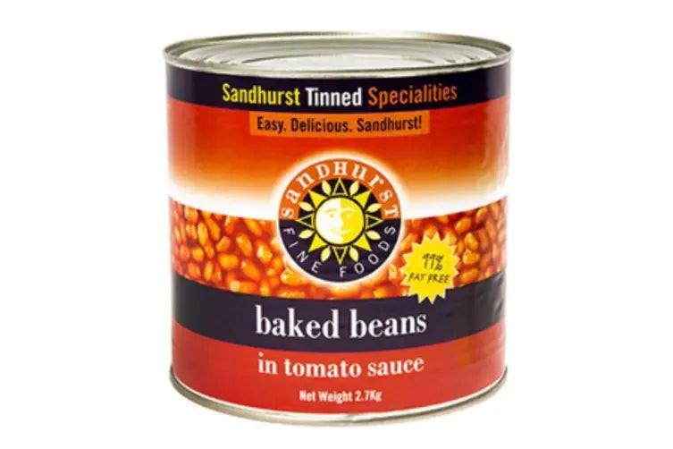 [beans-bakedSH] Baked Beans in Tomato Sauce A9 Tin Sandhurst