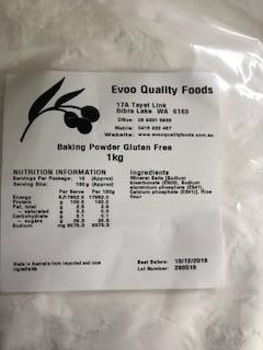 [baking-GF1kg] Baking Powder GF 1kg Bag Evoo QF