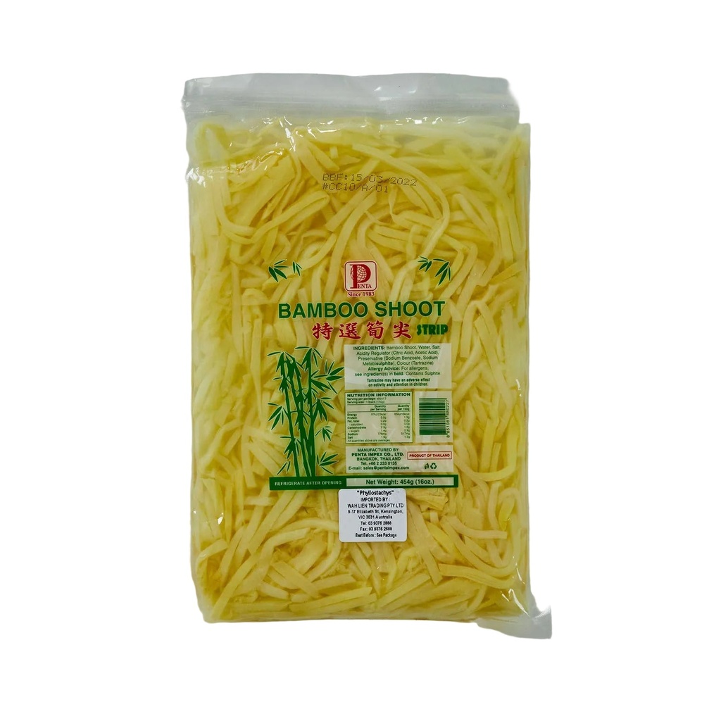Bamboo Shoots Strips 454gm Pkt Penta