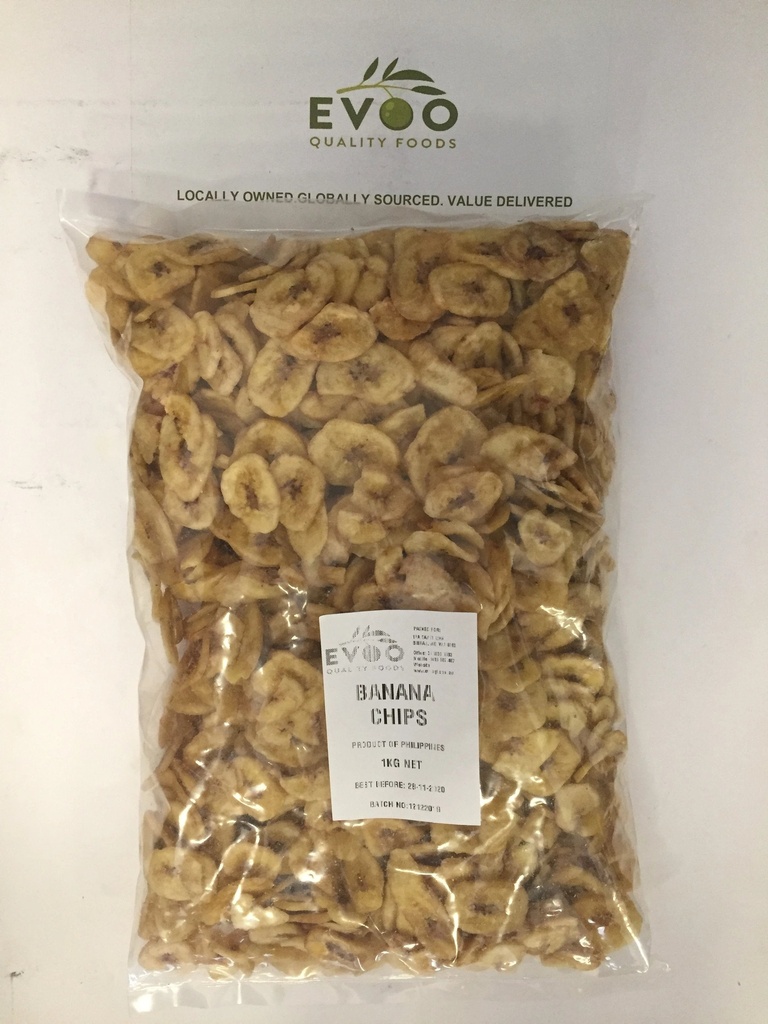 [banana-chip] Banana Chips 1kg Evoo QF