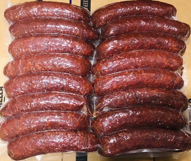 Beef Chorizo (Locally Made) 2.5kg RW approx, Priced per Kg Melaleuka Farm (Pre Order 2 days)