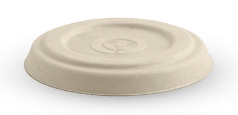 [lid-sauce60ml] BioCane Sauce Lid (Natural Pulp) suit 60ml Cup 8 x 125/pkt CARTON ONLY BioPak
