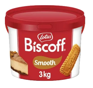 Biscoff Biscuit Spread Smooth 3kg Tub Lotus