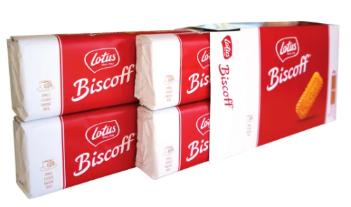 [biscuits-lotus1kg] Biscoff Biscuits 1kg (4pkt x 250g) Box Lotus