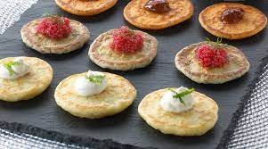 [blinis-45] Blinis 45mm (240pc) 2 x 120 Le Monde Des Crepes