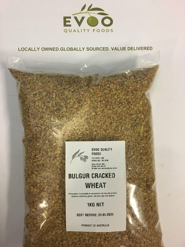 Bulgur / Burghul Cracked Wheat 1kg Evoo QF