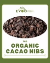 Cacao Nibs Organic 1kg Packet Evoo QF