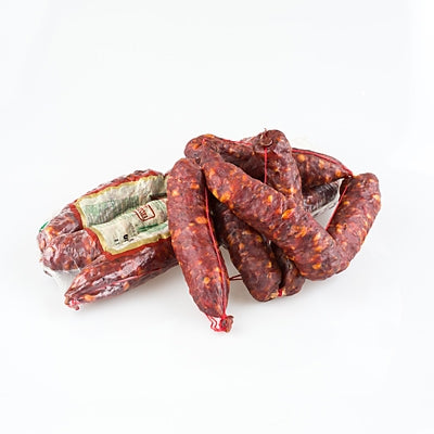 Cacciatore Hot Sausage 1.2kg RW approx, Priced Per Kg GF Mondo Doro
