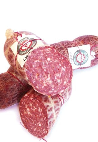 Calabrese Salami Hot 2kg RW approx, Priced per KG Barbaro Smallgoods