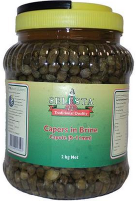 [capers-brine] Capers in Brine 2kg Jar Selesta