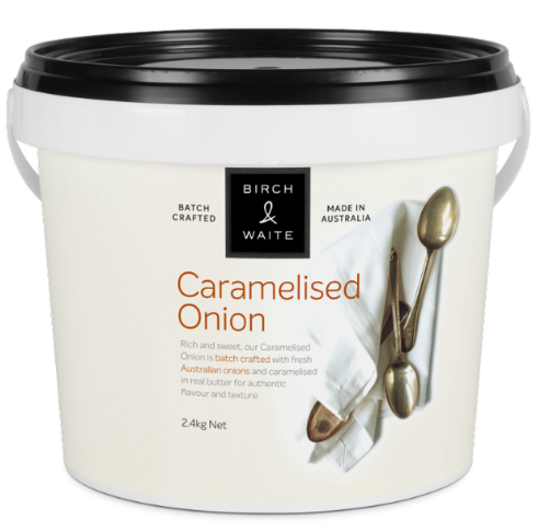 [onion-caramel] Caramelised Onion Relish 2.4kg Tub Birch & Waite