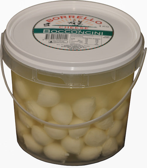 [bocconcini-cherry] Cherry Bocconcini 1kg Tubs Borrello