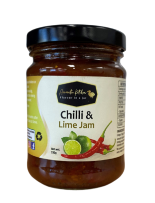 Chilli Lime Jam 280g Jar Aromatic Kitchen