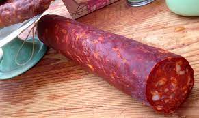 Chorizo Pamplona (MILD) WHOLE 850g RW approx, Priced Per KG Picasso Bites (Pre Order 2 Days)