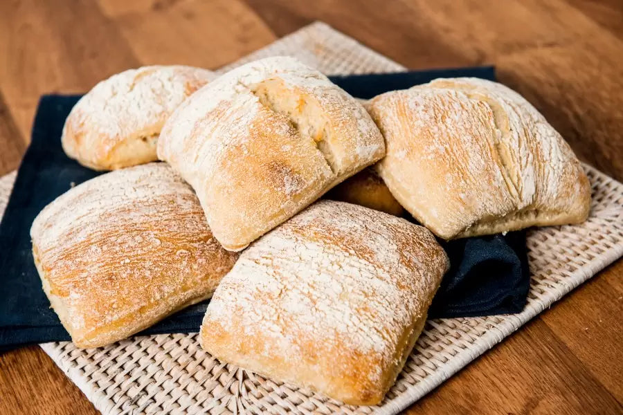 [panini-squareIG] Ciabatta Panini Square 120g x 48pcs/Carton Frozen Il Granino