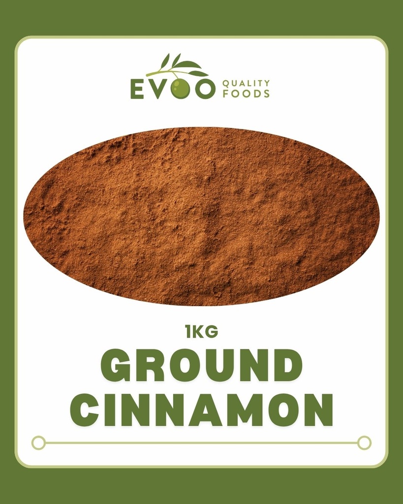 [cinnamon-G] Cinnamon Ground 1kg Bag Evoo QF