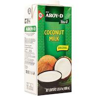 Coconut Milk 1L Aroy-D Tetra Pack (Green tetra pack)