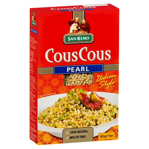 Couscous Pearl 300gm Box San Remo #200
