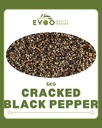 Cracked Black Pepper (Fine) 5kg Bag Evoo QF