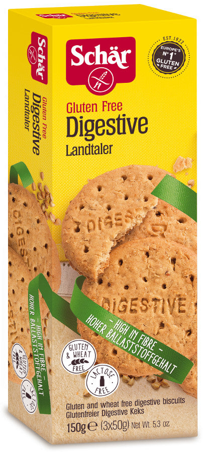 [biscuit-Digest150*] Digestive Biscuits GLUTEN FREE 150g Schar (Pre Order)