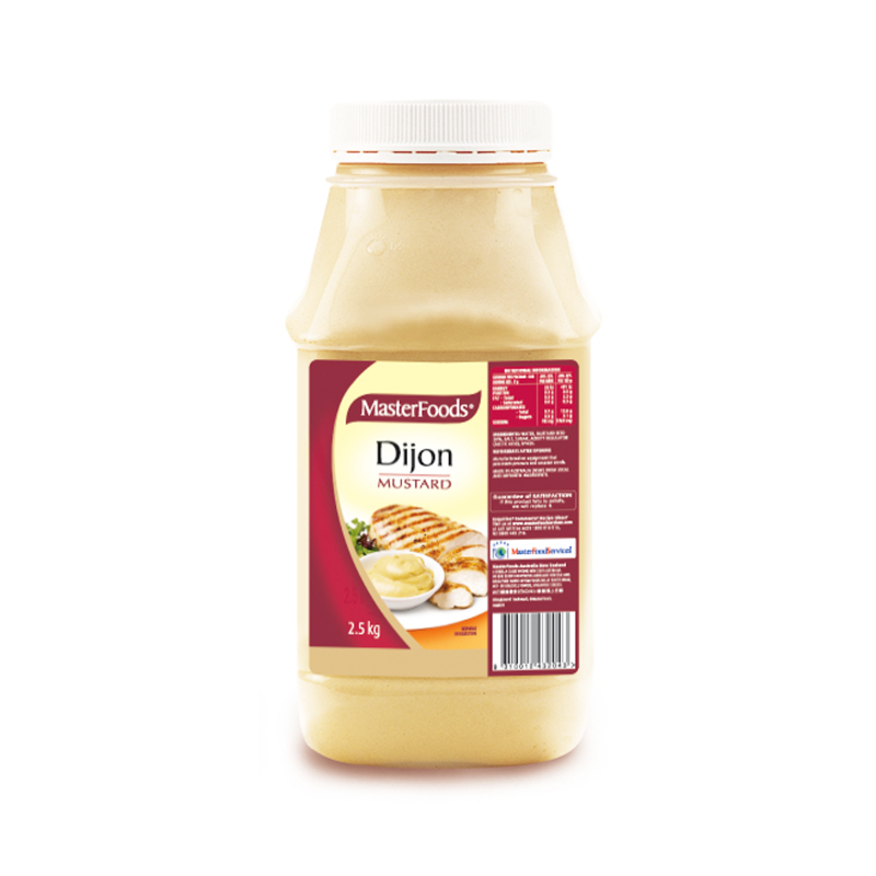 [mustard-dijonMF] Dijon Mustard 2.5kg Tub Masterfoods