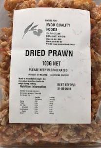 [shrimp-Dried] Dried Prawns 100g Evoo QF