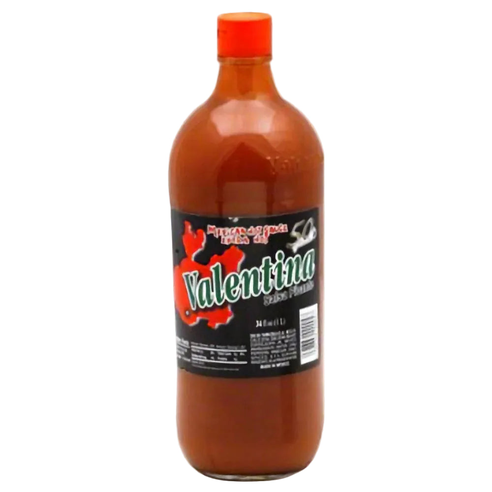 EXTRA Hot Salsa Picante 1L Bottle BLACK "Valentina"