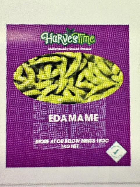 [edamame-1kg] Edamame Pod (Shell On) 10 x 1kg CARTON ONLY Harvestime