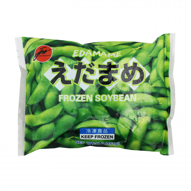 Edamame Soy Bean 454 gm Shell On Welpac