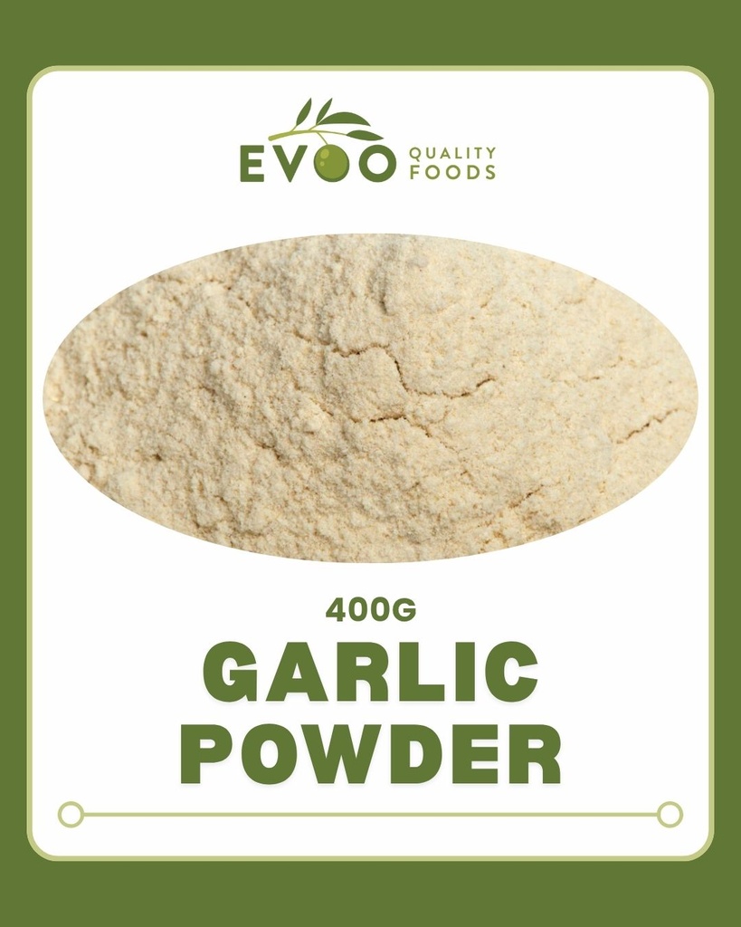 Garlic Powder 400g Tub Evoo QF