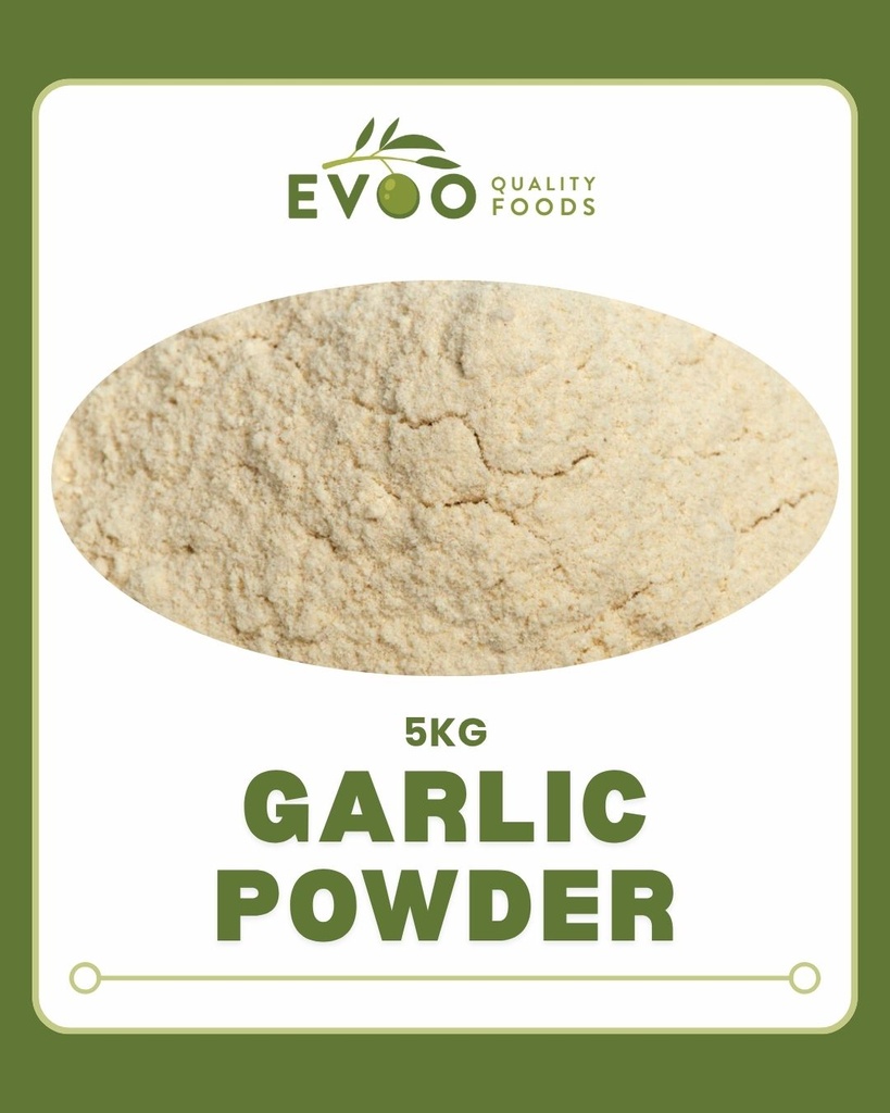 Garlic Powder/ Ground 5kg Bag Evoo QF
