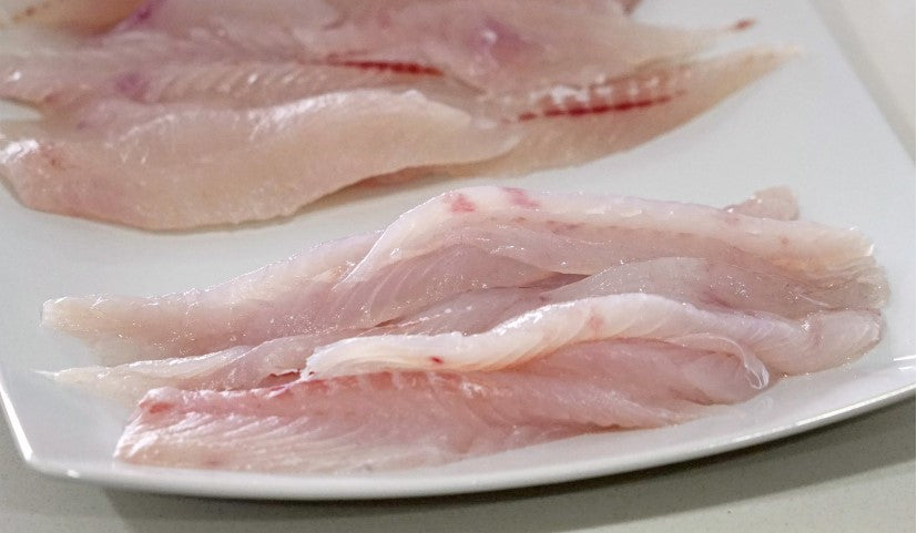 Goldband Snapper Fillet Skinless White 100/200 5kg Carton Frozen Galpak