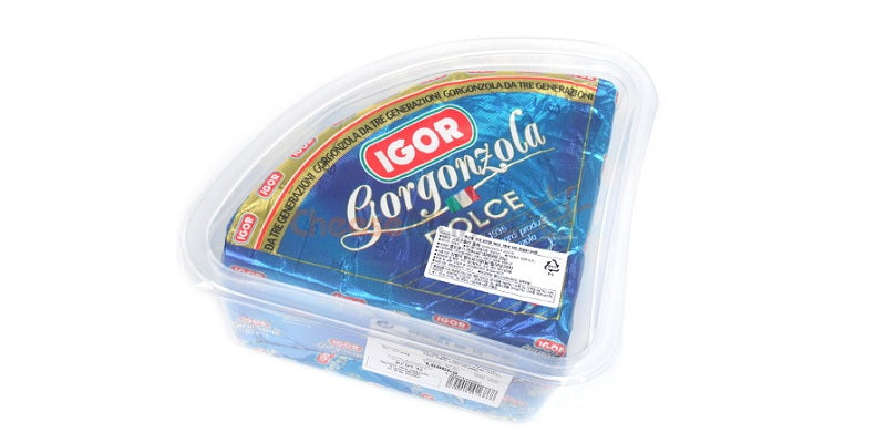 Gorgonzola Wedge Piccante 1.5kg RW approx, Priced per Kg Igor (Black Label)