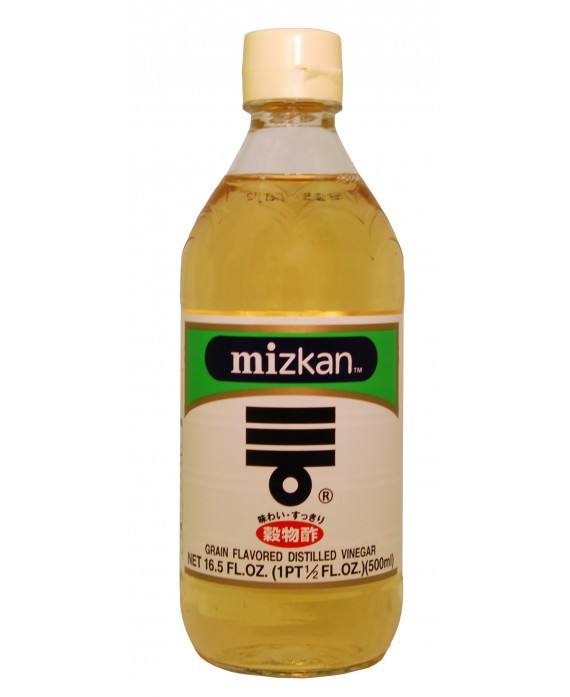 [vinegar-grain500] Grain Flavoured Rice Vinegar (Brown) 500ml Mizkan PET